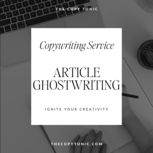 Article Ghostwriting