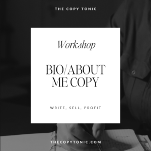 Bio / About Me Copy
