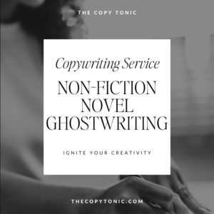Non-Fiction Novel Ghostwriting