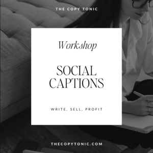 Social Captions Workshop