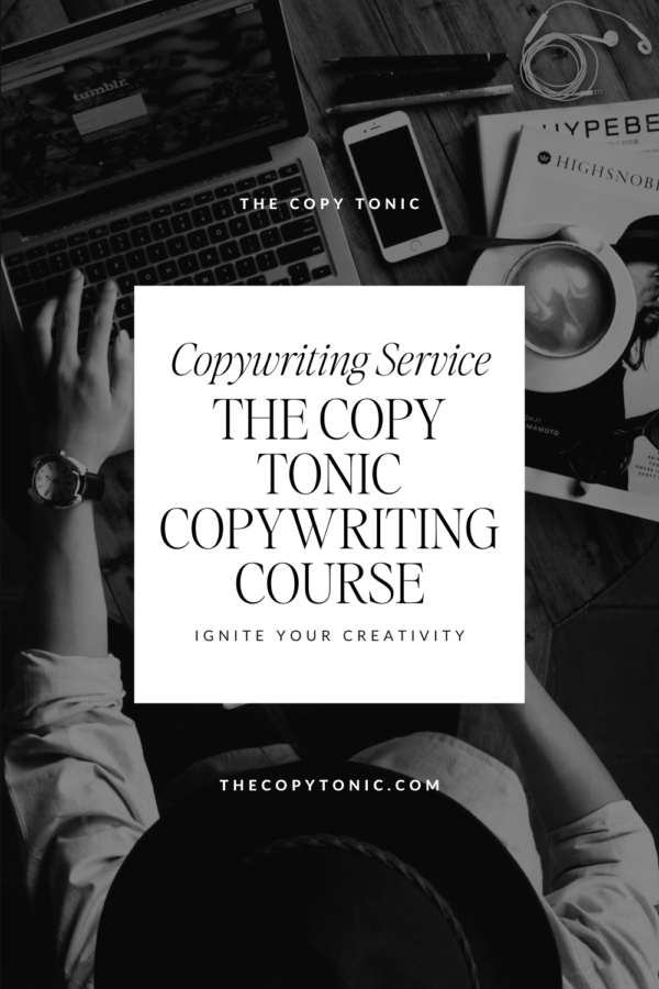 The Copy Tonic Copywriting Course